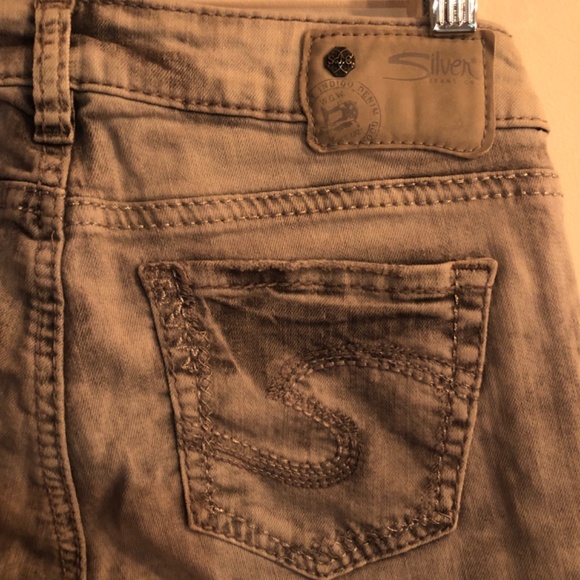 2 for 25$ AIKO SKINNY SILVER JEANS grey stone wash stretchy W 26 L 31 - Picture 4 of 5